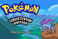 Pokemon Liquid Crystal (beta 3.2) Title Screen